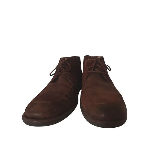 Johnston & Murphy Dark Brown Suede Ankle Boots Men Sz. 9.5M (20-0839) Lace-Up - Picture 10 of 14